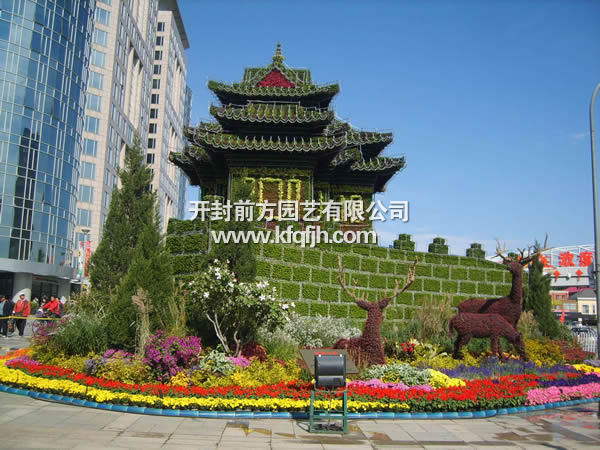 開(kāi)封前方園藝——五色草立體花壇廠(chǎng)家直銷(xiāo)