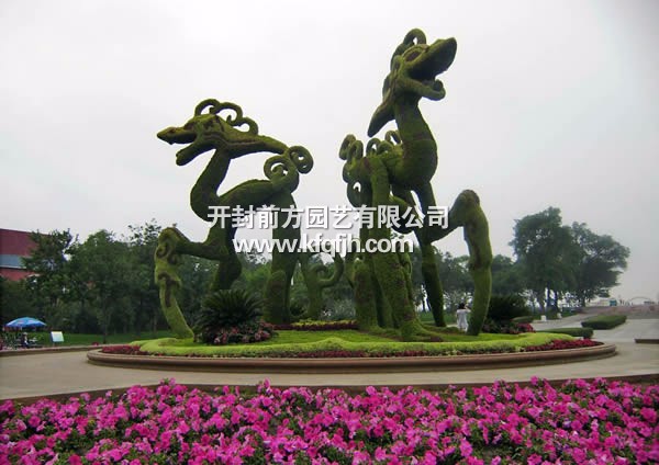開封前方園藝——五色草立體花壇廠家直銷