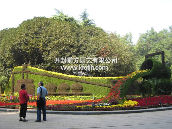 開封前方園藝——五色草立體花壇廠家直銷